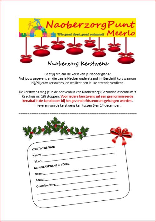 Kerstwensactie 2018